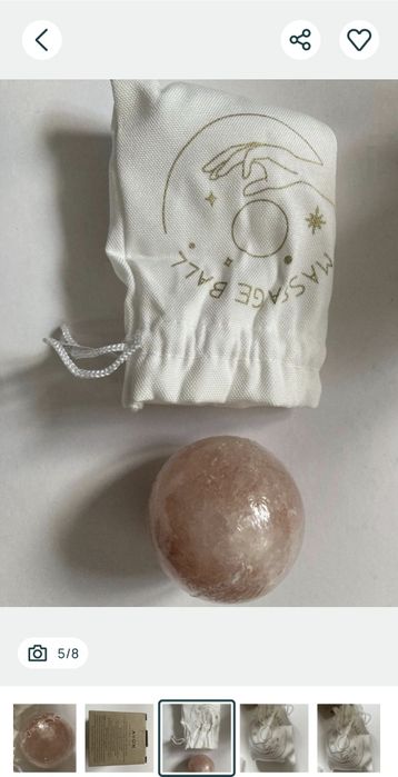 Bila de masaj din sare de Himalaya Avon