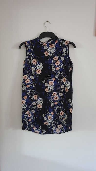 Bluza/tunica L Encoded cu flori, ca noua