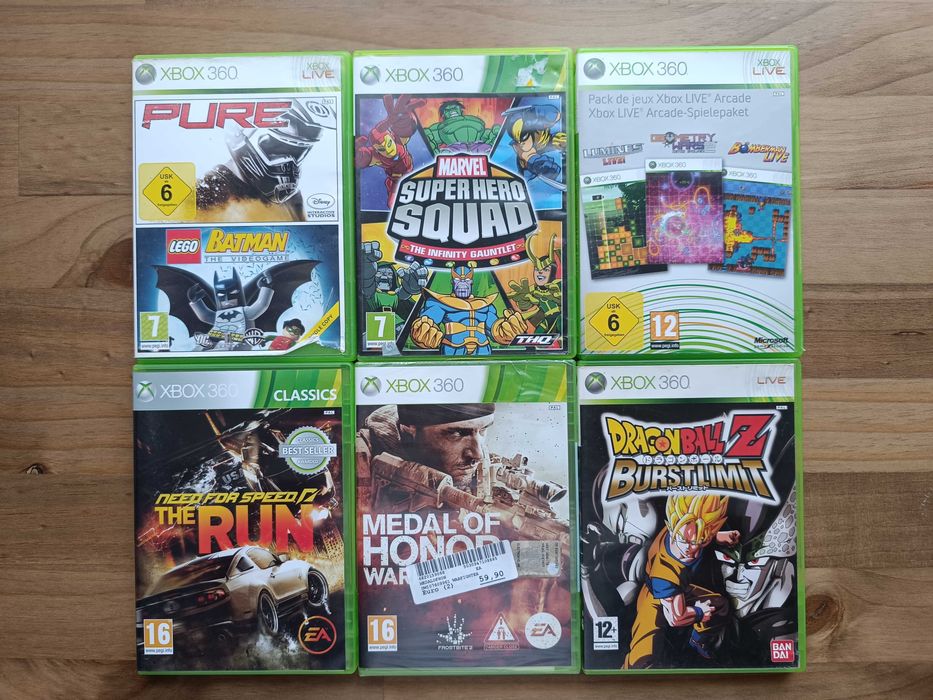 Xbox 360 Kinect Adventures Dragon Ball Star Wars Dance Nfs Party Zumba