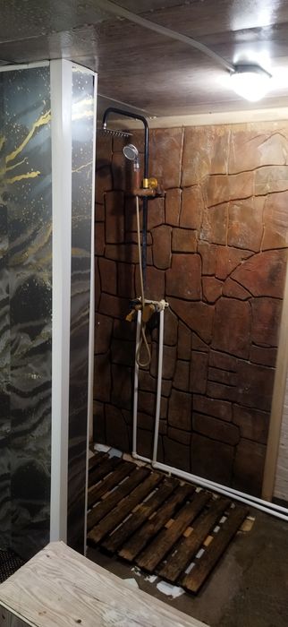 Уютная баня в Боровом с душем