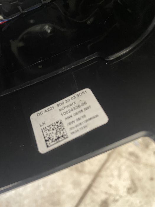 Panglica / spira volan Mercedes w221 facelift selector viteze volan