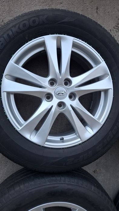 Jante aliaj originale Hyundai pe 18