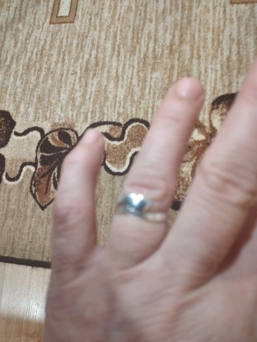 Сребърен пръстен.Колие