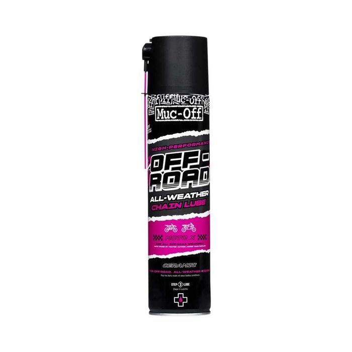 Kit intretinere lant / Spray protectie motocicleta / viziera Muc Off