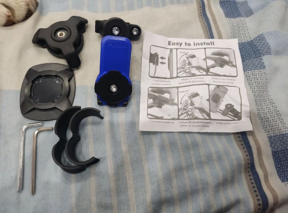 Стойка за телефон за мотор / колело тип Quad Lock