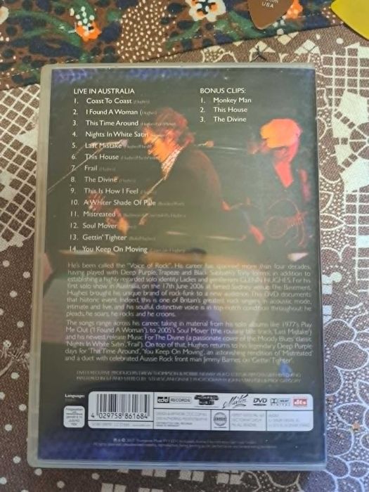 Glenn Hughes – Live In Australia 2007 DVD