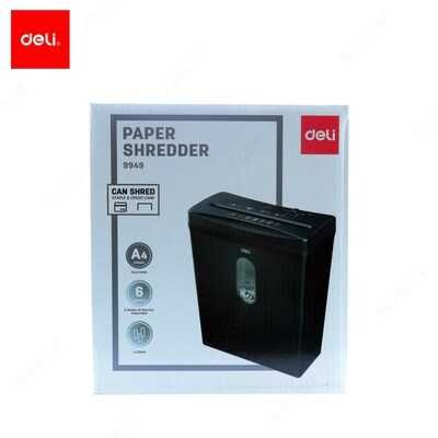 Уничтожитель для бумаги 9949 Deli (Шредер) 4,8кг 10л Скидки !!!