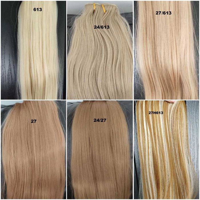 Висококачествени екстеншъни/удължения за коса от изкуствен косъм