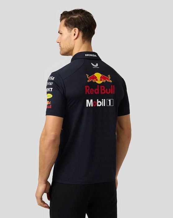 Red Bull Racing F1 Team Polo Shirt - Оригинална мъжка тениска с яка