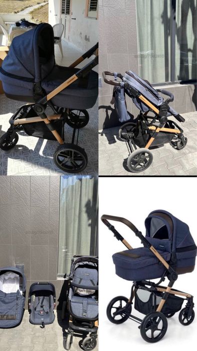 Бебешка количка Foppapedretti Iwood 3в1