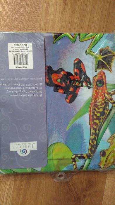 Perdea dus cu broscuțe, 177 x 182 cm - NOUA