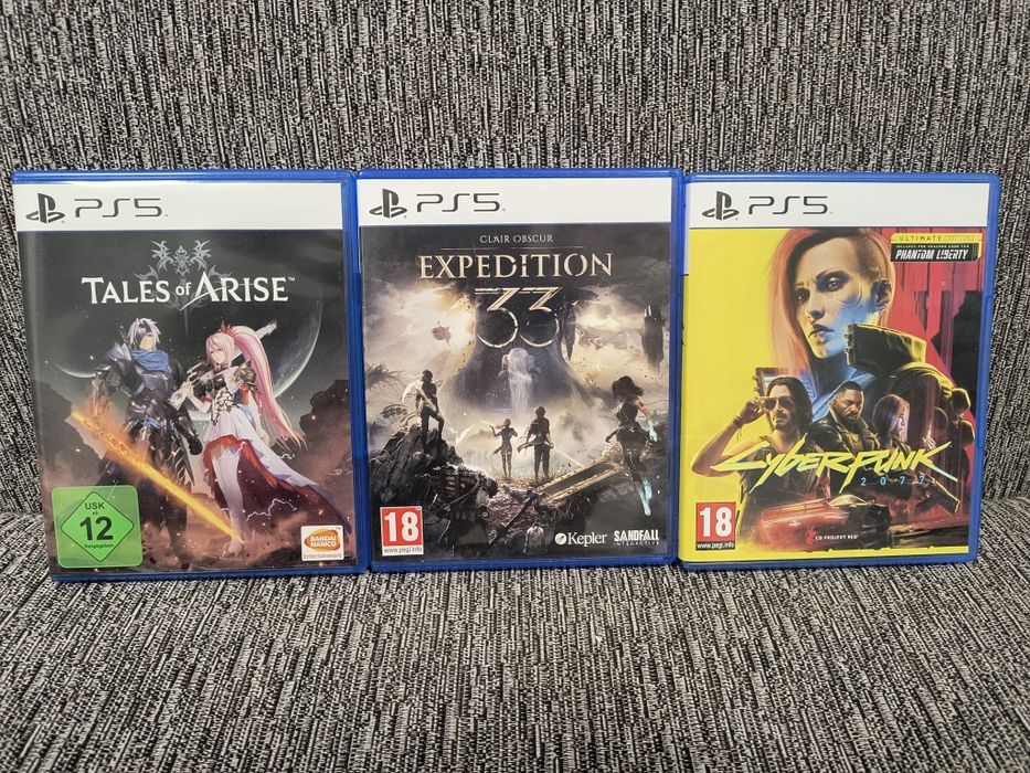 Tales of Arise, Expedition 33, Cyberpunk 2077 PS5