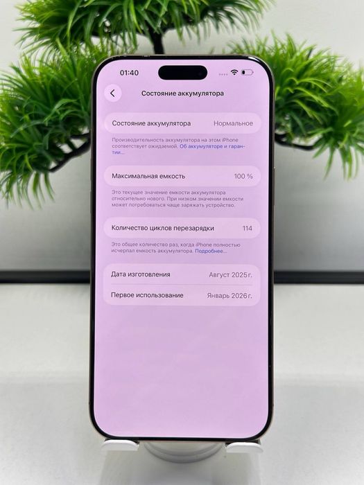 iPhone 16 Pro Max 256gb / Akb 100% цп 114 /