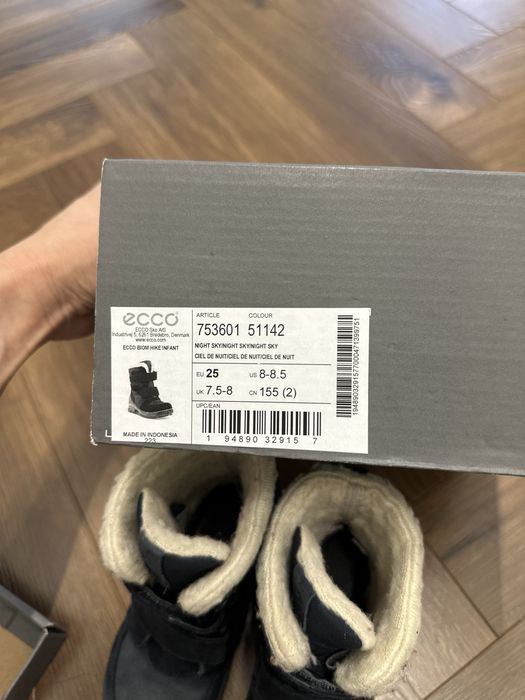 Детские зимние сапоги ECCO