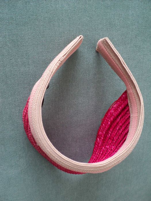 ZARA DE VARA Tricou polo unisex si Cozoroc din pai impletit, abs. noi