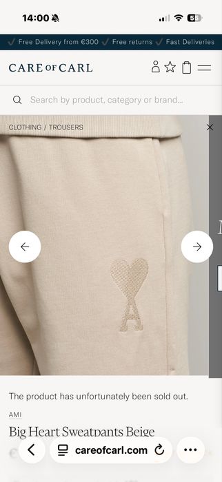 Ami Paris Sweatpants