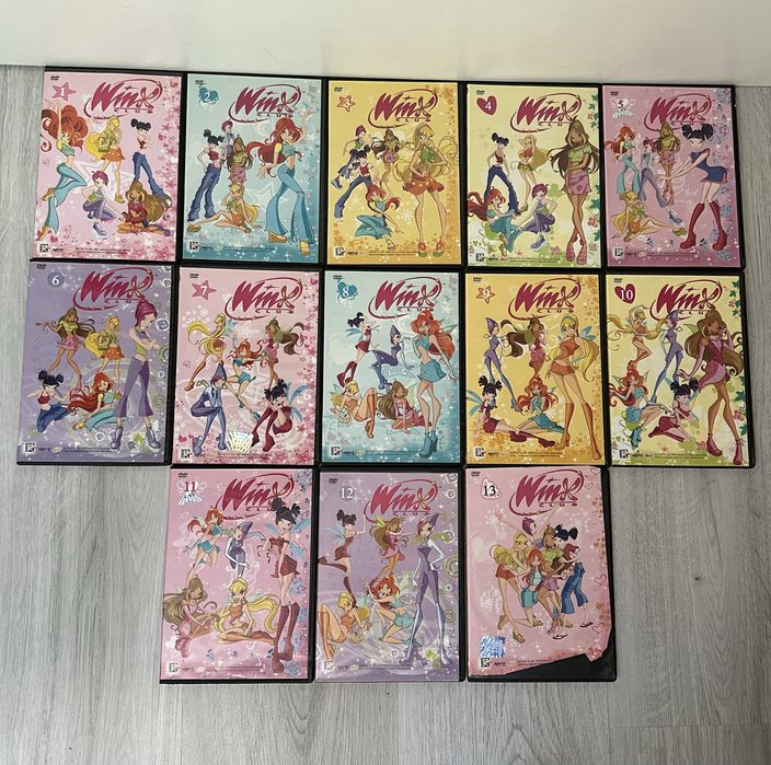 DVD поредица на Winx/ Уинкс