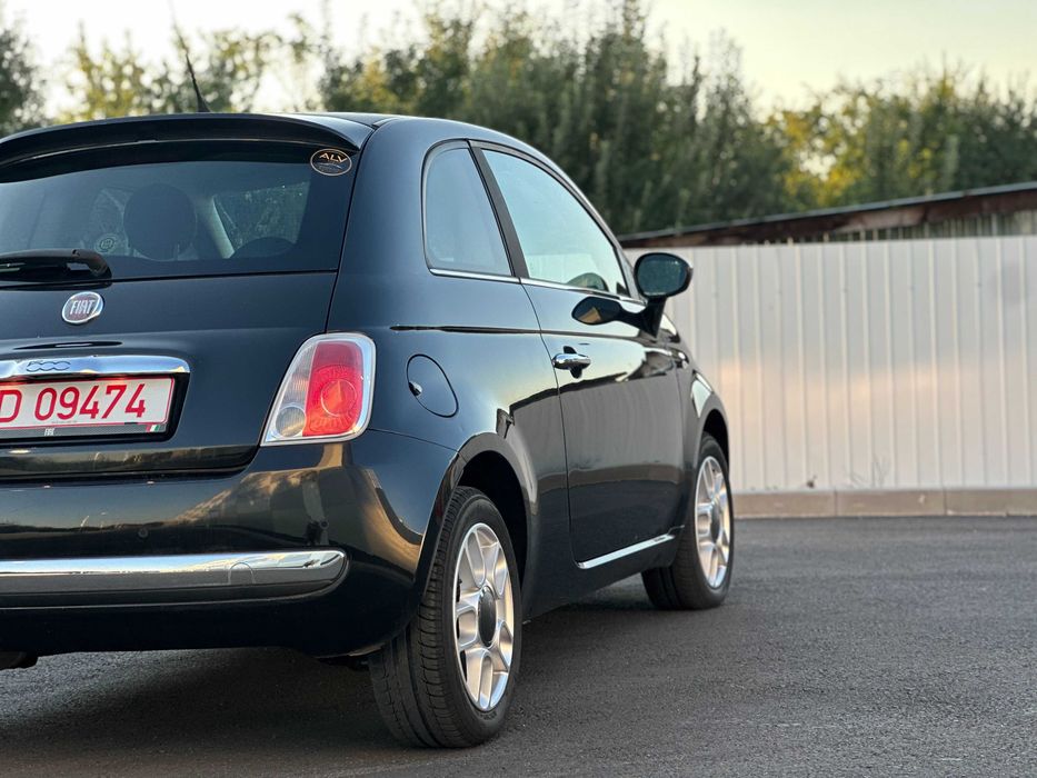 Fiat 500*km:152.125*clima*2 randuri de roti*1.3 benzina*69 cp!