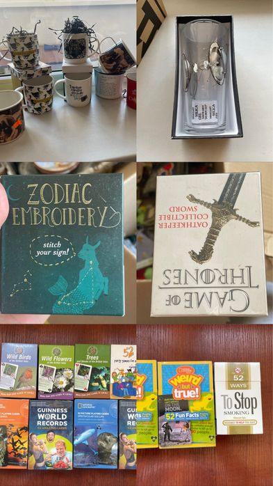 Коробка с разными вещами