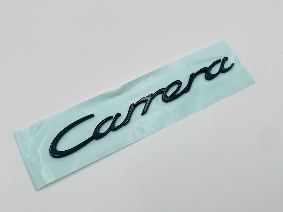 Emblema Compatibila PORSCHE Carrera negru
