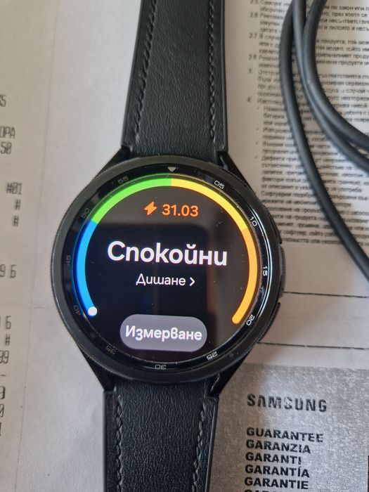 Samsung galaxy watch 6 CLASSIC-LTE-47mm.