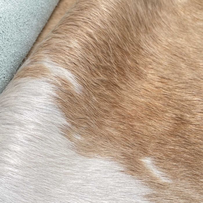 Телешка кожа - Килим естествена кожа крава  - голям с къс косъм