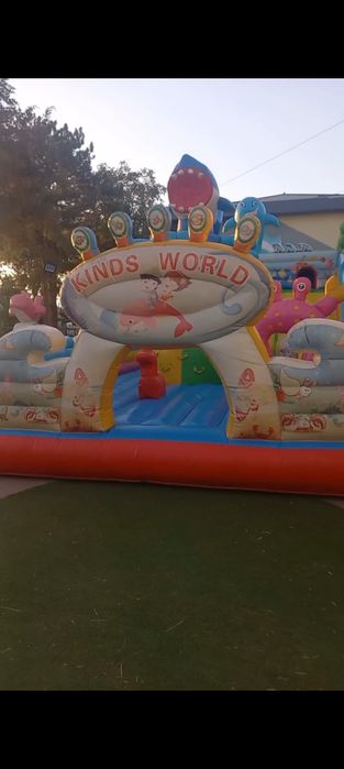 Продам детский аттракцион батут размер 6х12