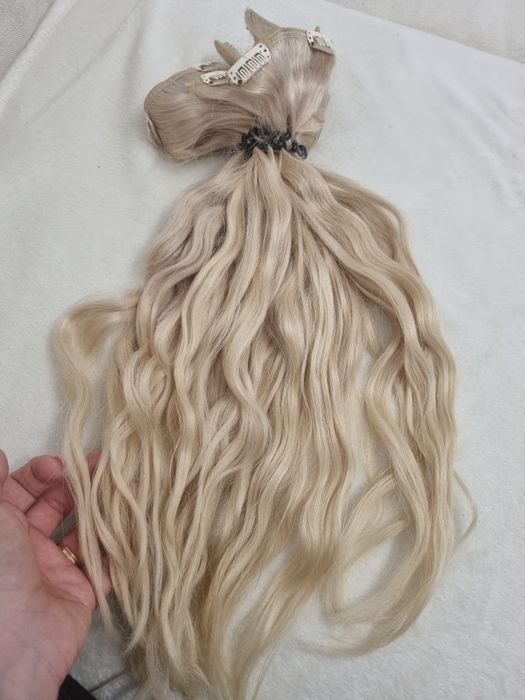 Extensii par natural Oskar blond bej