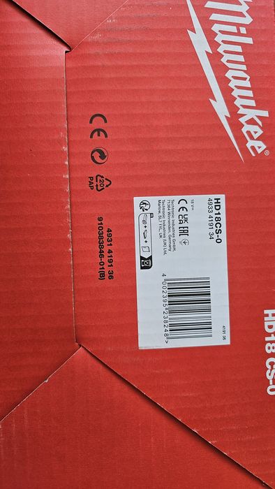 Fierăstrău circular manual Milwaukee model HD18 CS-0 (sistem M18)