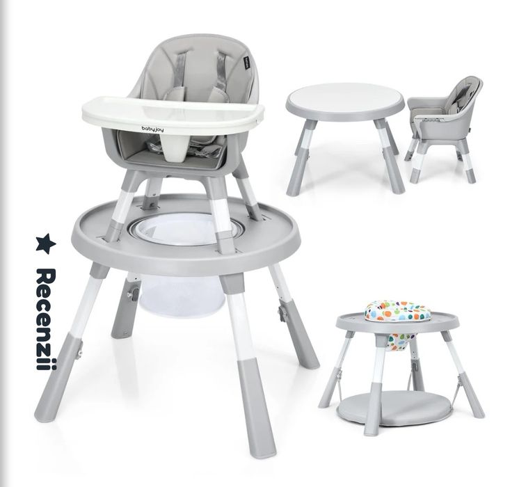 Scaun înalt pentru bebeluși Baby joy 6 în 1