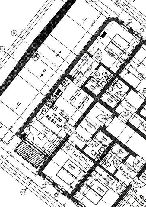 Продаваме 3-ст. апартамент Зона Б-19