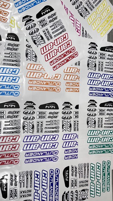 ATV Stickere , laminate, STOC NOU