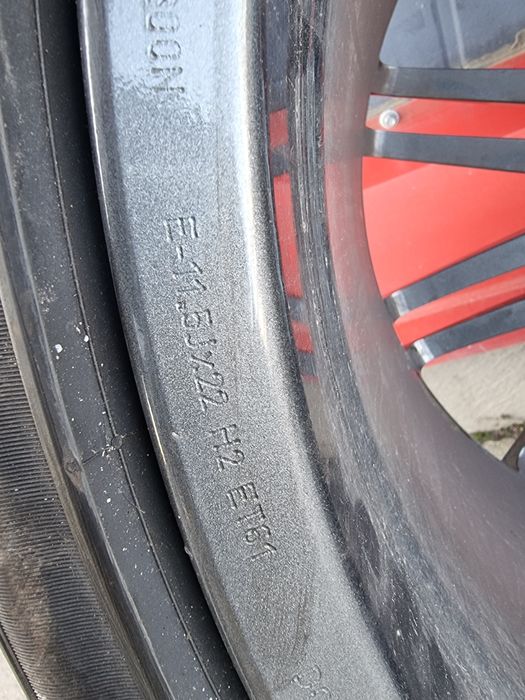 Janta 22 11,5J Porsche Cayenne 9Y Turbo dupa 2018 cod 9Y0601025BS