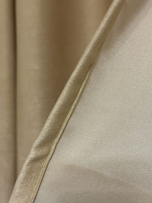 Шторы комплект золото