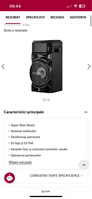 Boxa portabila LG XBOOM RN5