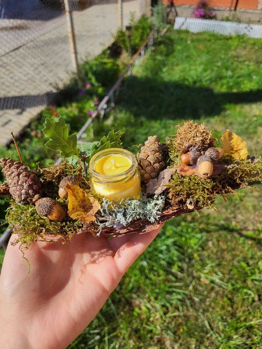 Натурални домашни соеви свещи