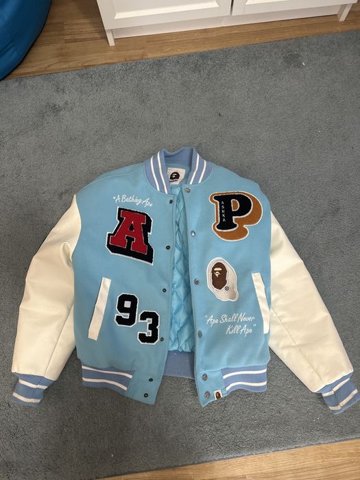 Bape varsity jacket