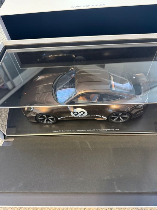 Macheta 1:18 Schuco Porsche