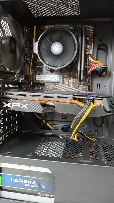 Pc gaming Rx 580 8gb/Ryzen 3 4100/16gb ram Gta V Fortnite Cs 2