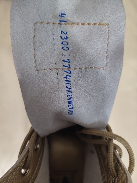 Ghete Nr 41 Buffalo Noi Piele naturala