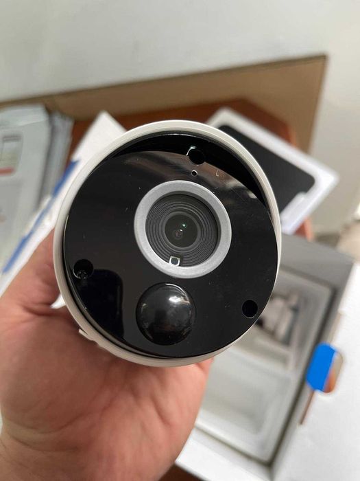 Cameră exterior Reolink 5 MP WiFi fără fir cu panou solar, cu detectare PIR și AI, Wi-Fi, viziune nocturnă IR, audio bidirecțional, Argus Eco 3K