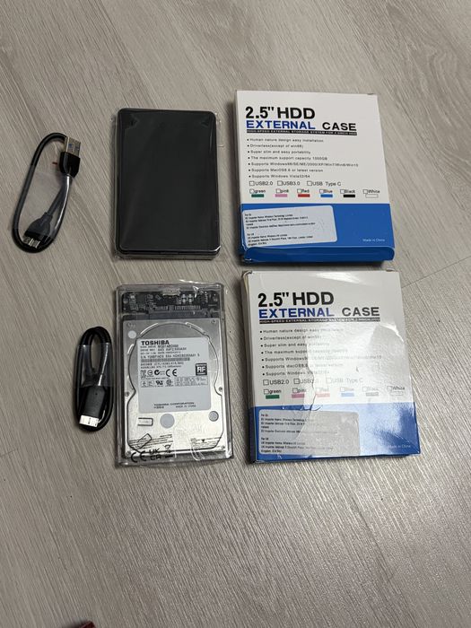 Hard disk portabil HDD Toshiba  500Gb, 7200rpm, 32MB cache, SATA