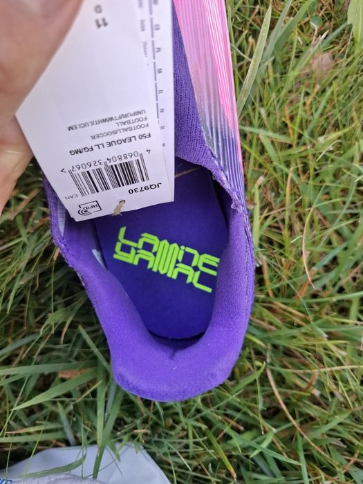 Ghete Fotbal Adidas F50 LL League Lamine Laceless