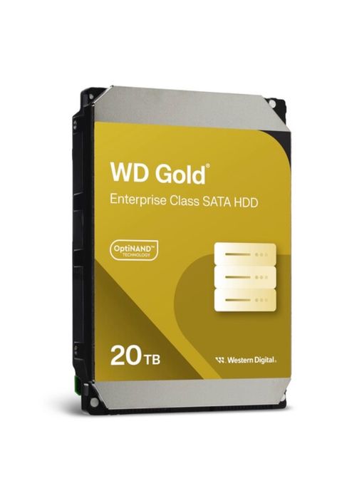 WD Gold 20TB 7200 RPM WD203KRYZ