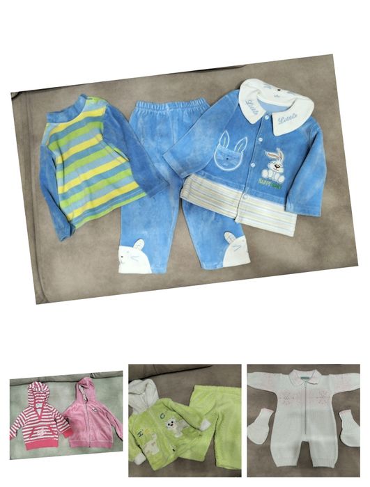 Пакет вещей для ребенка до года