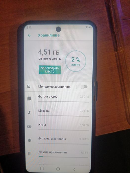 Продам телефон на разбор а75 5G китайский
