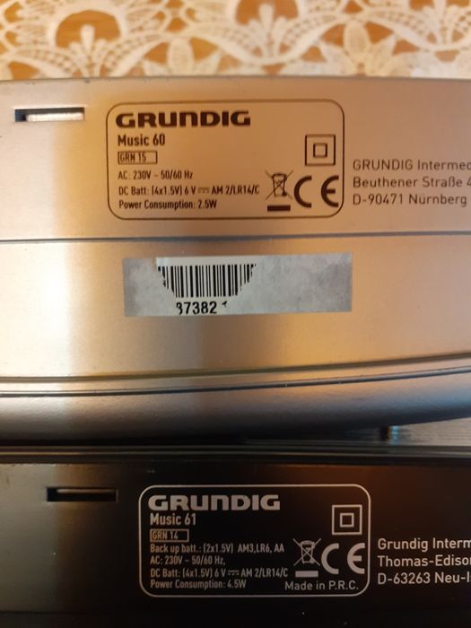 Grundig music 60 si Grundig music 61