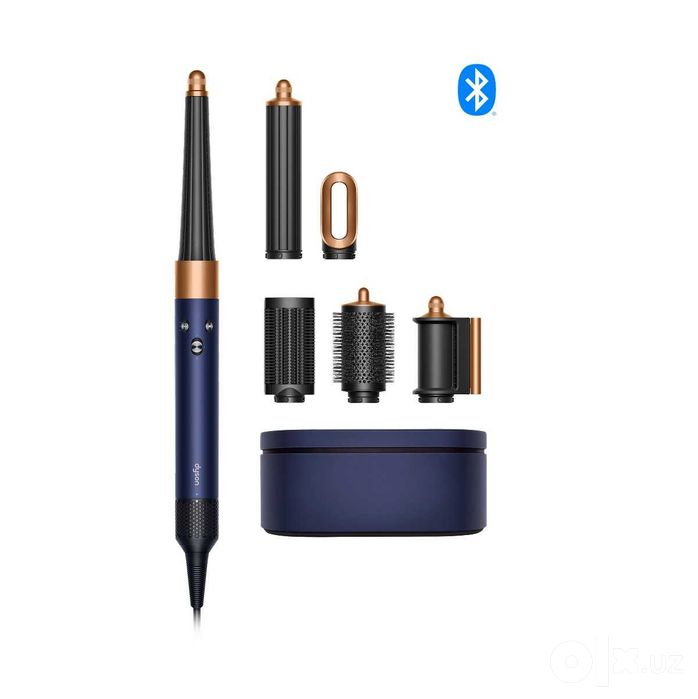 Airwrap i.d. Prussian Blue / Rich Copper — Dyson, ko'k-mis rang