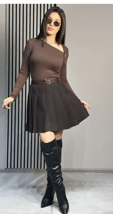 Плисирана пола made in Italy