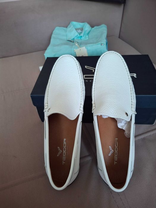 Мъжки кожени мокасини Teodor